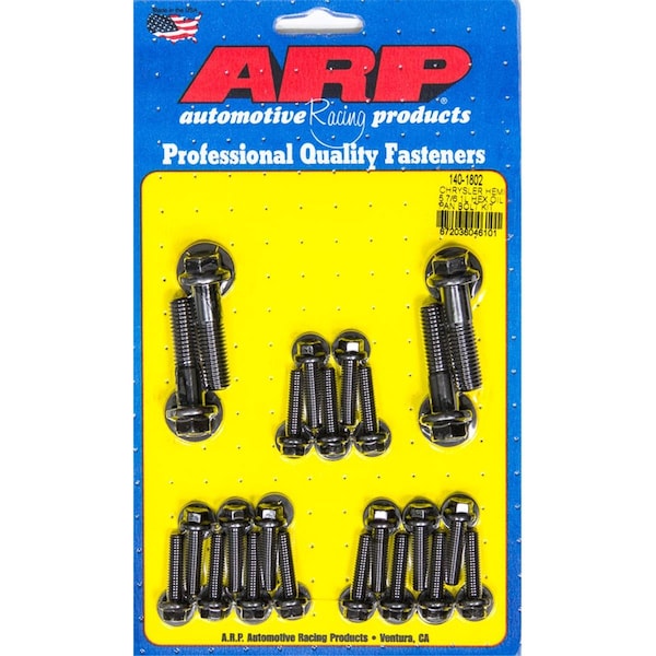 Homestead 140-1802 6 Point Oil Pan Bolt Kit for Chrysler Mopar 5.7L-6.1L Hemi HO3628453 - main